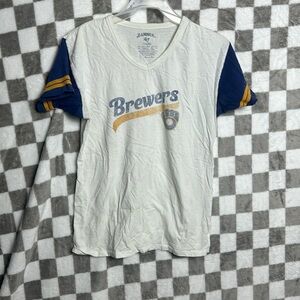 Milwaukee brewers Short Sleeve Tee shirt XL/ Extra Large crew neck